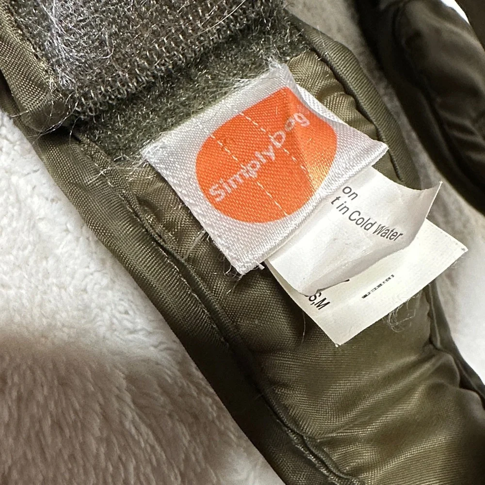 SimplyDog Camouflage Puppy or Small Dog Harness Size Medium EUC no sign of wear
